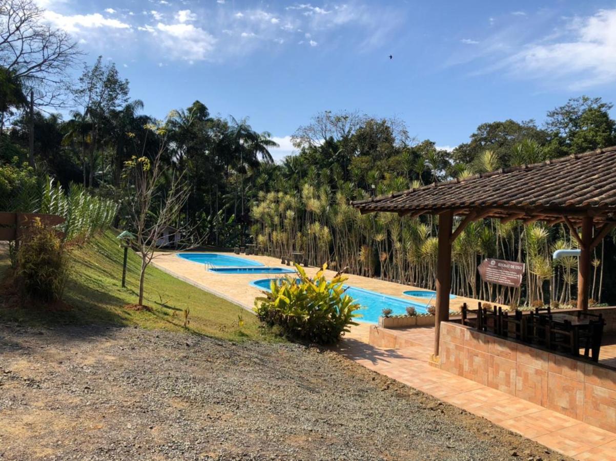 Casa De Campo Rosa Dos Ventos Rodeio Bagian luar foto