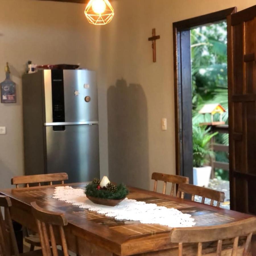 Casa De Campo Rosa Dos Ventos Rodeio Bagian luar foto