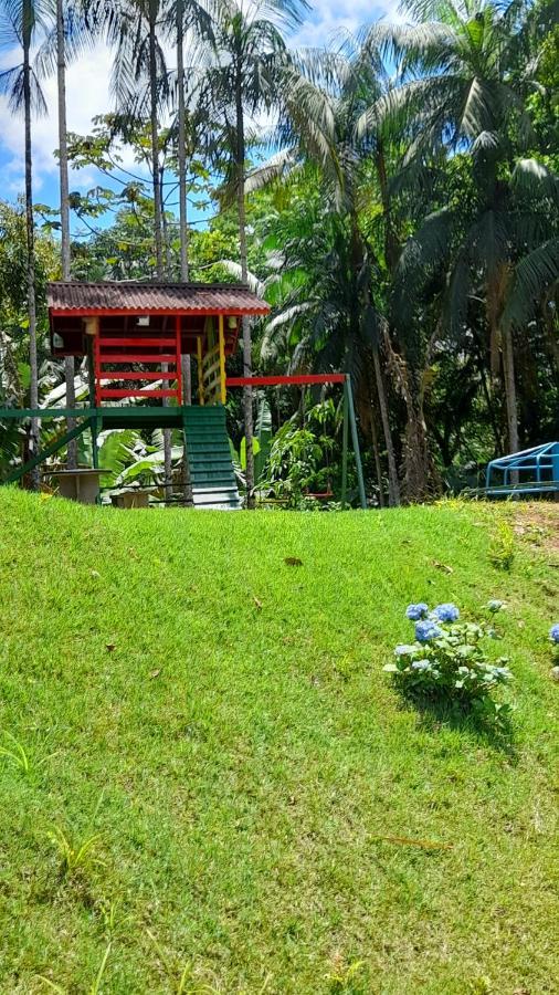 Casa De Campo Rosa Dos Ventos Rodeio Bagian luar foto