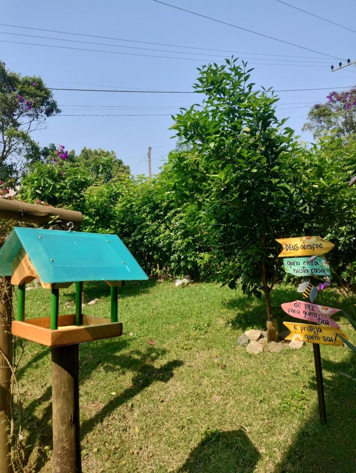 Casa De Campo Rosa Dos Ventos Rodeio Bagian luar foto